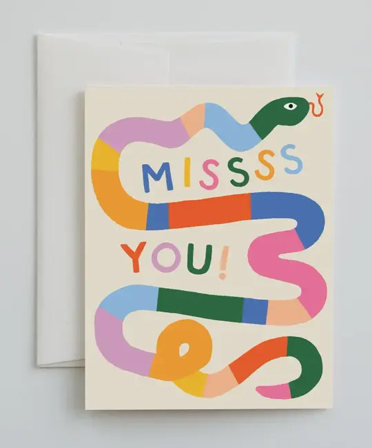 Idlewild Co - ID IDGCMI0008 - Missss You Snake Card