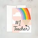 Idlewild Co - ID IDGCMI - Rainbow Pencil Teacher Card