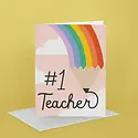 Idlewild Co - ID IDGCMI - Rainbow Pencil Teacher Card