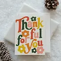 Idlewild Co - ID IDGCTY0008 - Thankful Daisies Thank You Card