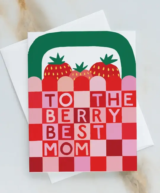 Idlewild Co - ID IDGCMD0011 - Strawberry Basket Mother's Day Card