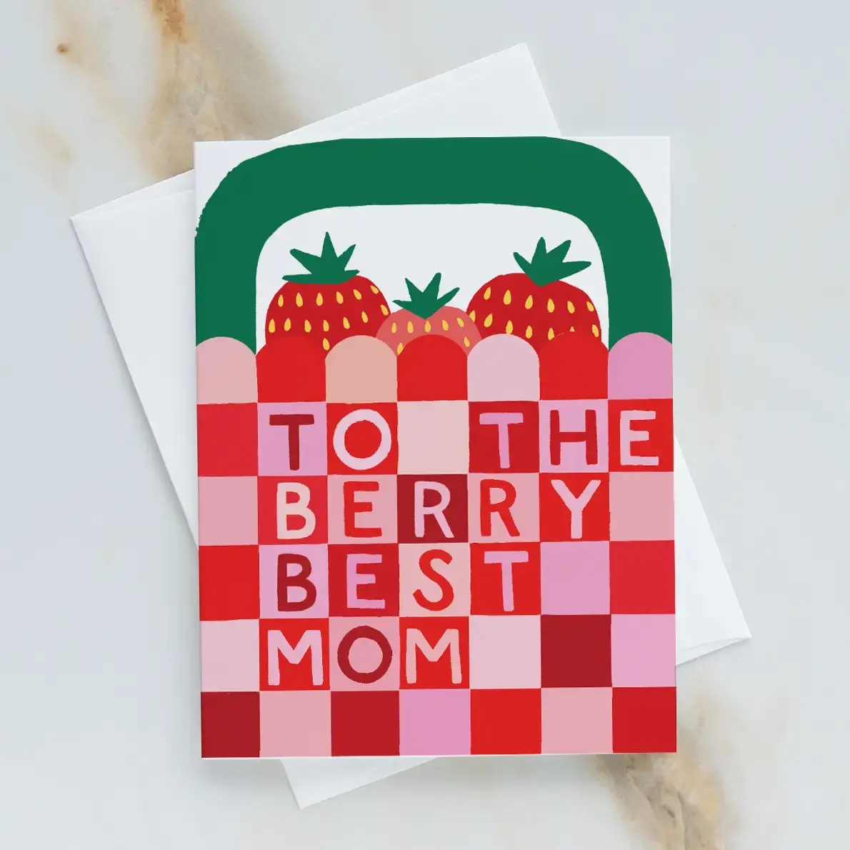Idlewild Co - ID IDGCMD0011 - Strawberry Basket Mother's Day Card