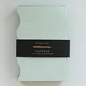 Idlewild Co - ID ID NP - Mint + Evergreen Wavy Edge Painted Notepad
