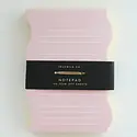 Idlewild Co - ID ID NP - Pink + Yellow Wavy Edge Painted Notepad