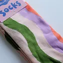 Idlewild Co - ID ID AC - Rainbow Waves Crew Socks