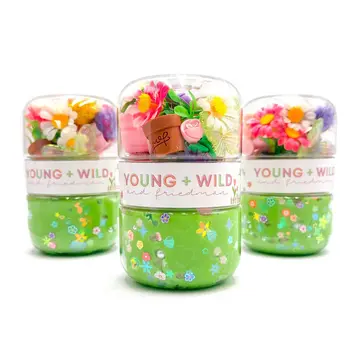 Young + Wild and Friedman - YWF Gardening Grab & Go Sensory Dough Jar