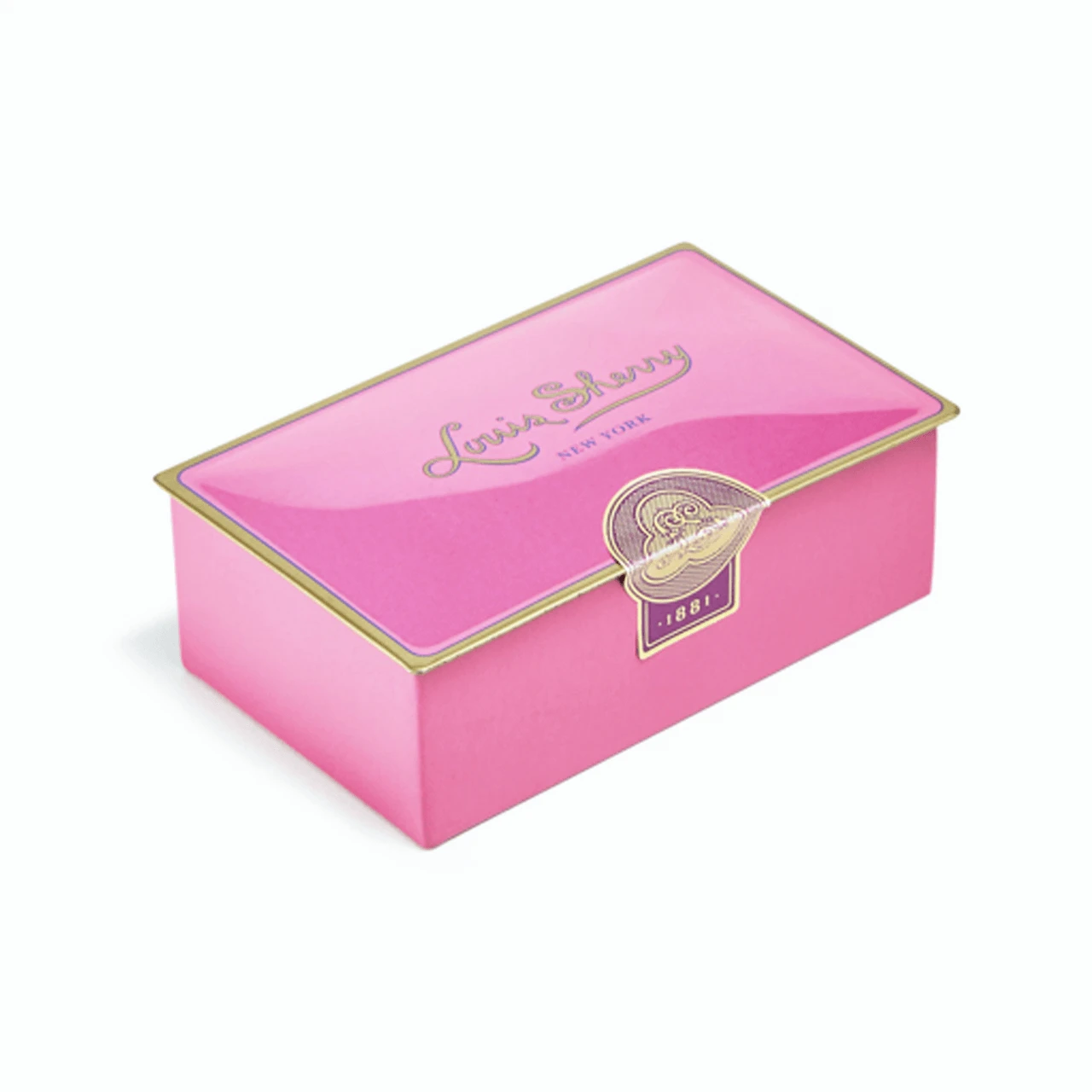 Louis Sherry Chocolates - LSC LSC FAD - Draper Pink 2-Piece Tin