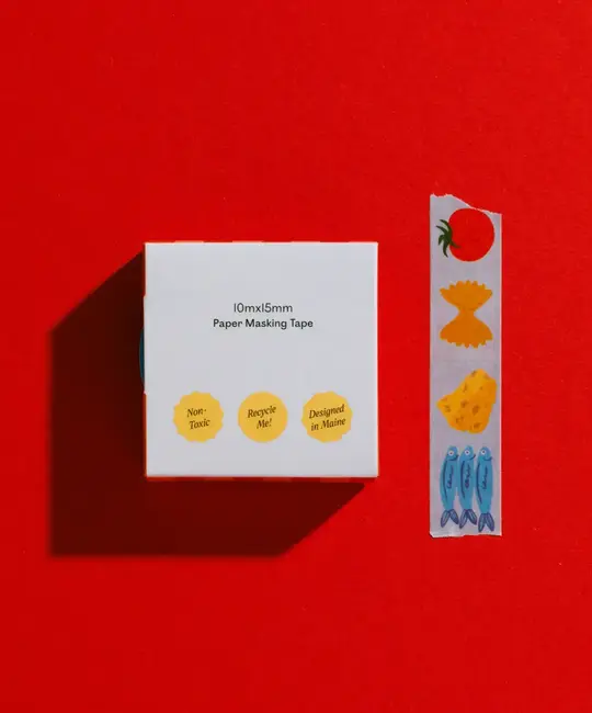 Mel Andrel - MA MA OS - Sunday Pasta Washi Tape