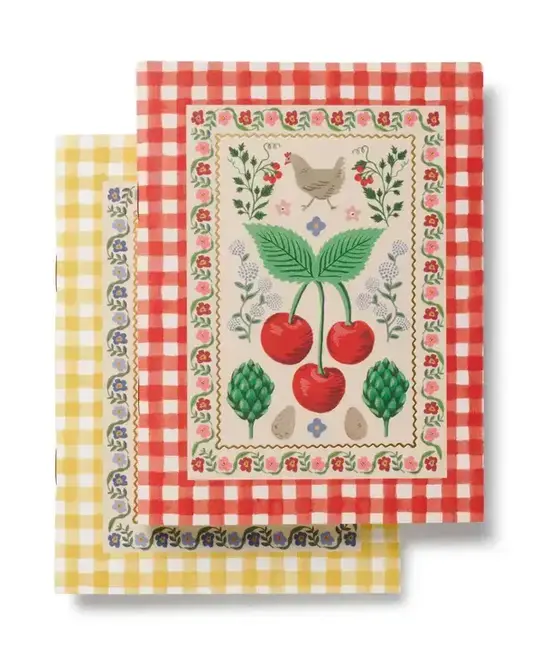 Rifle Paper Co - RP RP NBPN - Pair of Home Sweet Home Pocket Notebooks, Blank
