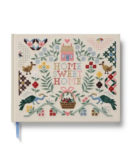 Rifle Paper Co - RP RP GB - Home Sweet Home Embroidered Guest Book