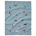 Rifle Paper Co - RP RP HGKL - Gingham Country Farm Embroidered Tea Towel