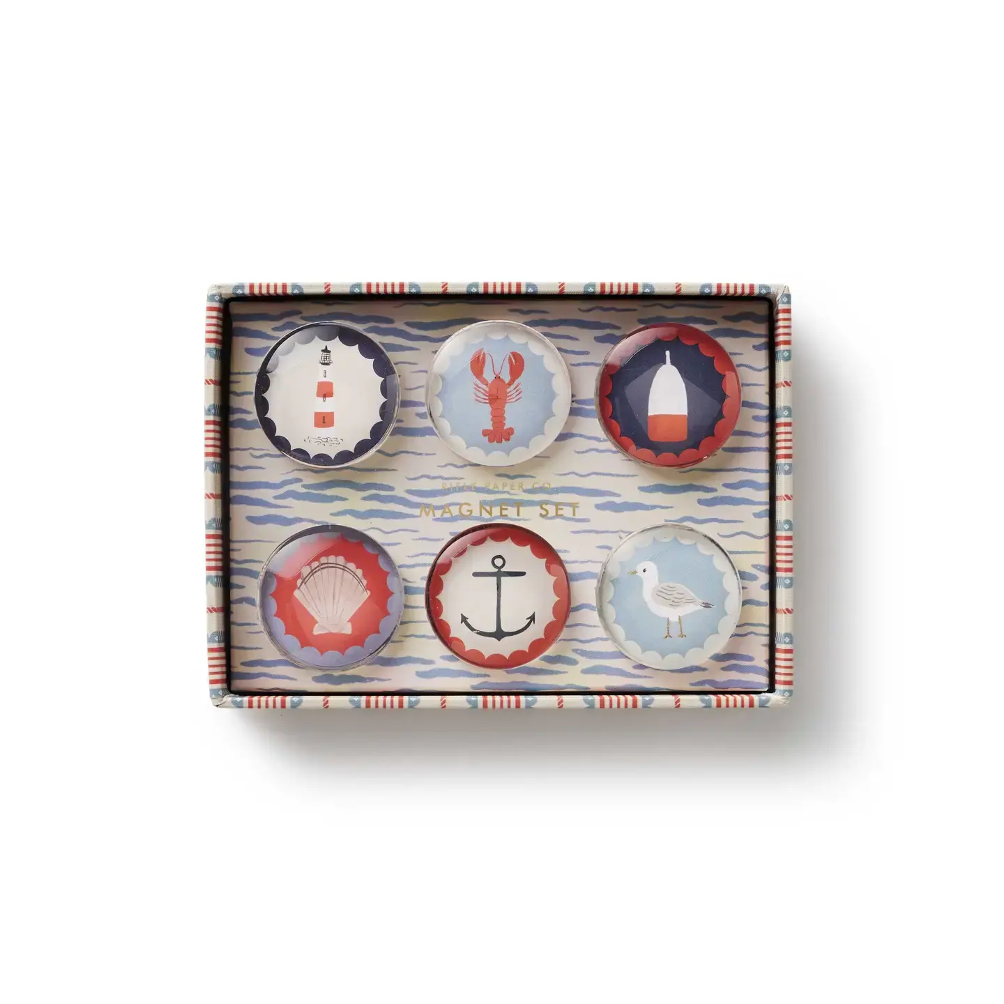 Rifle Paper Co - RP RP OS - Seaside Magnet Set of 6