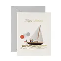 Rifle Paper Co - RP RPGCBI0114 - Sailboat Birthday Card