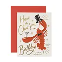 Rifle Paper Co - RP RPGCBI0115 - Claw-Some Birthday Card