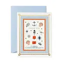 Rifle Paper Co - RP RPGCTY0079 - Seaside Thank You Card