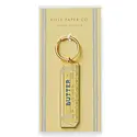 Rifle Paper Co - RP RP ACKC - Butter Not Lose 'em Enamel Keychain