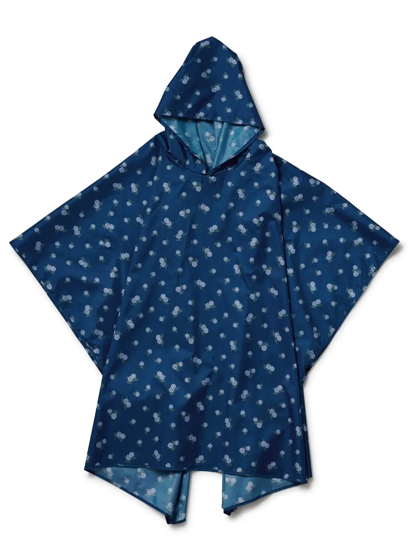 Rifle Paper Co - RP RP AC - Ditsy Hydrangea Packable Rain Poncho