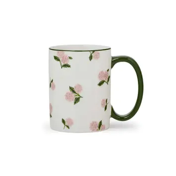 Rifle Paper Co - RP RP HGDR - Pink Hydrangea Mug