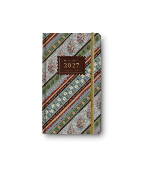 Rifle Paper Co - RP RP AG12- 2027 Paisley Pocket Hardcover Planner (January Start Agenda)