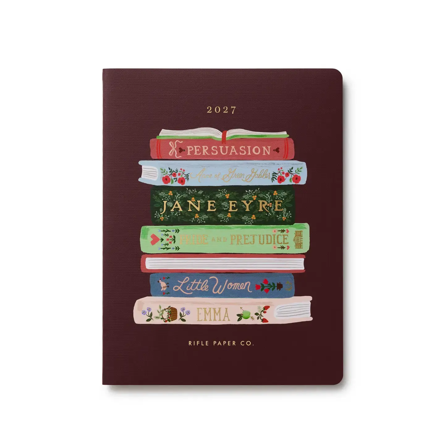 Rifle Paper Co - RP RP AG12- 2027 Ladies Night Book Club Monthly Appointment Notebook Planner (January Start Agenda)