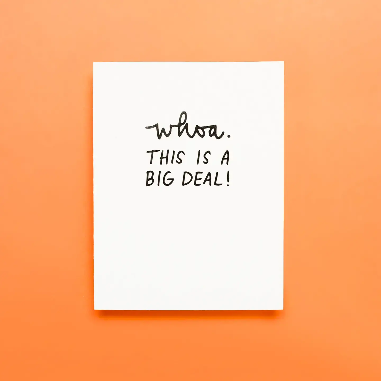 Iron Curtain Press - IC ICGCCO0004 - Whoa This is A Big Deal Congratulations Card