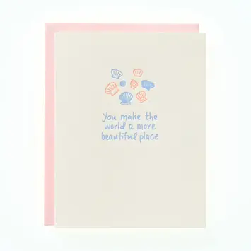 Iron Curtain Press - IC ICGCMI0018 - World More Beautiful Sea Shells Card