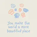 Iron Curtain Press - IC ICGCMI0018 - World More Beautiful Sea Shells Card