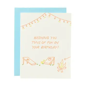 Iron Curtain Press - IC ICGCBI0016 - Tons of Fun Birthday Card