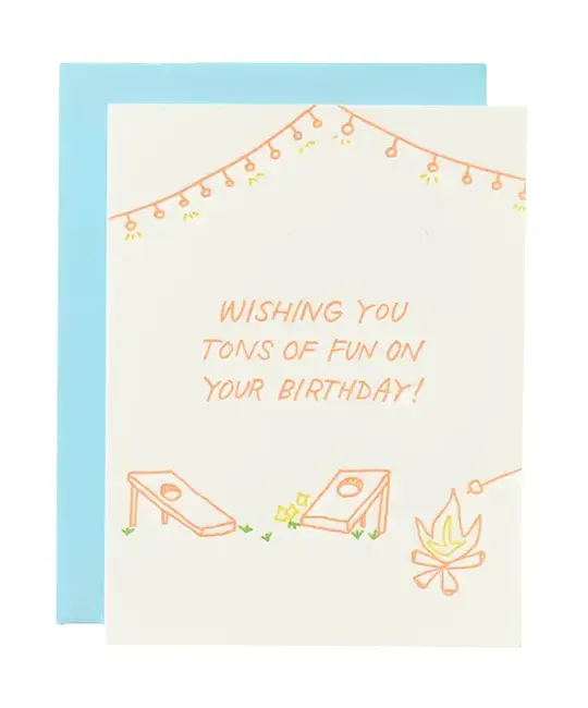 Iron Curtain Press - IC ICGCBI0016 - Tons of Fun Birthday Card