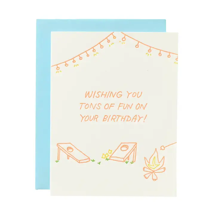 Iron Curtain Press - IC ICGCBI0016 - Tons of Fun Birthday Card