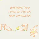 Iron Curtain Press - IC ICGCBI0016 - Tons of Fun Birthday Card