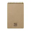 Iron Curtain Press - IC IC NB - Task Pad Top Spiral Notebook, Yellow Stripe