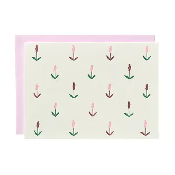 Iron Curtain Press - IC IC NSBL - Tall Floral Pattern Blank Boxed Note Set