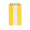 Iron Curtain Press - IC IC NBPO - Reporter Top Spiral Yellow Stripe, Lined Notebook