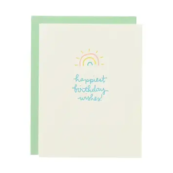 Iron Curtain Press - IC ICGCBI0038 - Rainbow Burst Birthday Card