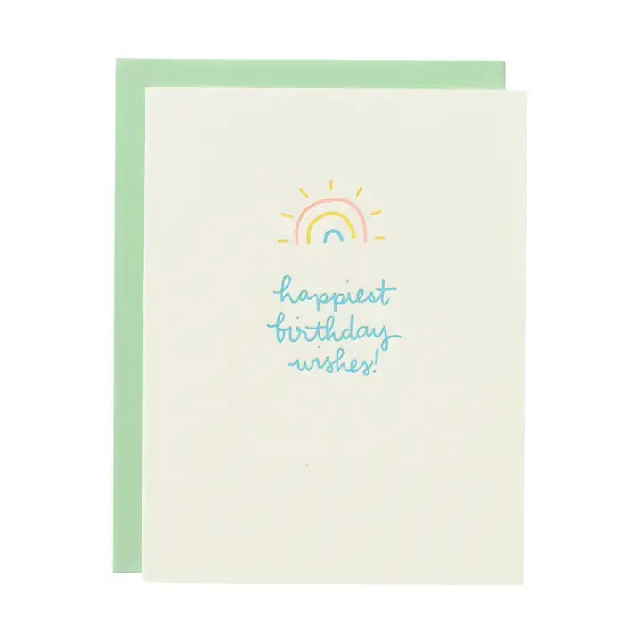 Iron Curtain Press - IC ICGCBI0038 - Rainbow Burst Birthday Card