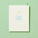 Iron Curtain Press - IC ICGCBI0038 - Rainbow Burst Birthday Card