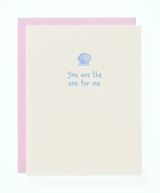 Iron Curtain Press - IC ICGCLO0013 - One for Me Sea Shell Love Card