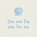 Iron Curtain Press - IC ICGCLO0013 - One for Me Sea Shell Love Card