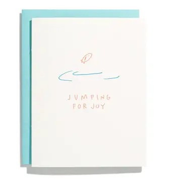 Iron Curtain Press - IC ICGCMI0008 - Jumping for Joy Fish Card