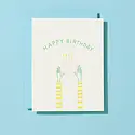 Iron Curtain Press - IC Holding Cake Birthday Card