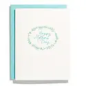Iron Curtain Press - IC ICGCMD0005 - Floral Wreath Mother's Day Card