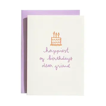 Iron Curtain Press - IC ICGCBI0045 - Dear Friend Birthday Card