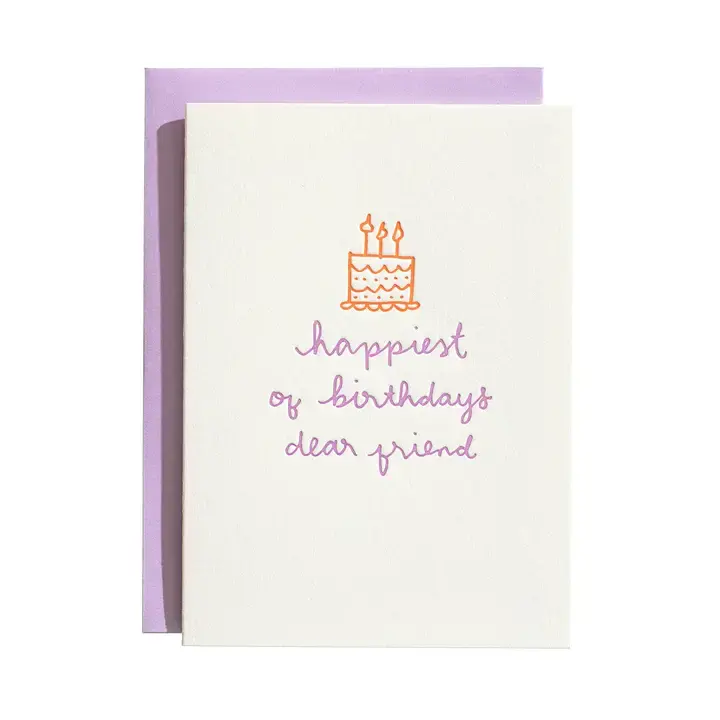 Iron Curtain Press - IC ICGCBI0045 - Dear Friend Birthday Card
