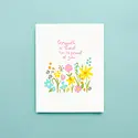 Iron Curtain Press - IC IICGCFR0006 - Growth is Hard Floral Card