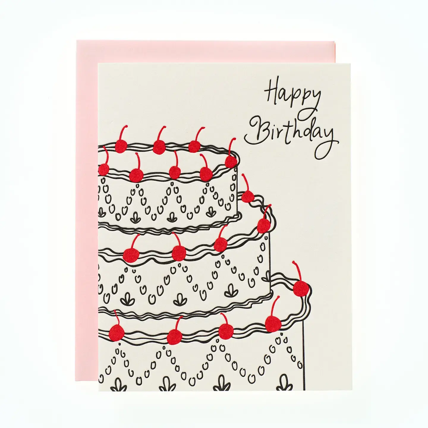 Iron Curtain Press - IC ICGCBI0047 - Fancy Cake Birthday Card