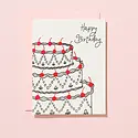 Iron Curtain Press - IC ICGCBI0047 - Fancy Cake Birthday Card