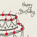 Iron Curtain Press - IC ICGCBI0047 - Fancy Cake Birthday Card