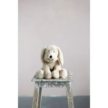 Creative Co-Op - CCO CCO BKTO - Cozy Plush Dog Stuffie