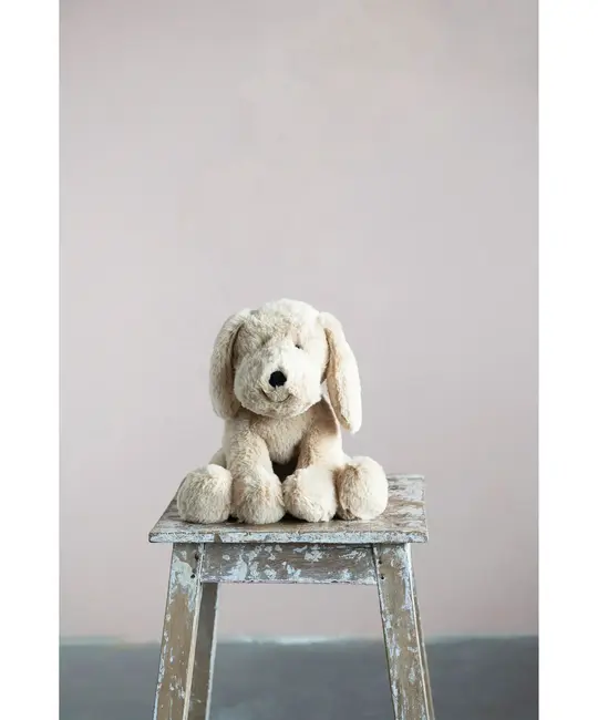 Creative Co-Op - CCO CCO BKTO - Cozy Plush Dog Stuffie